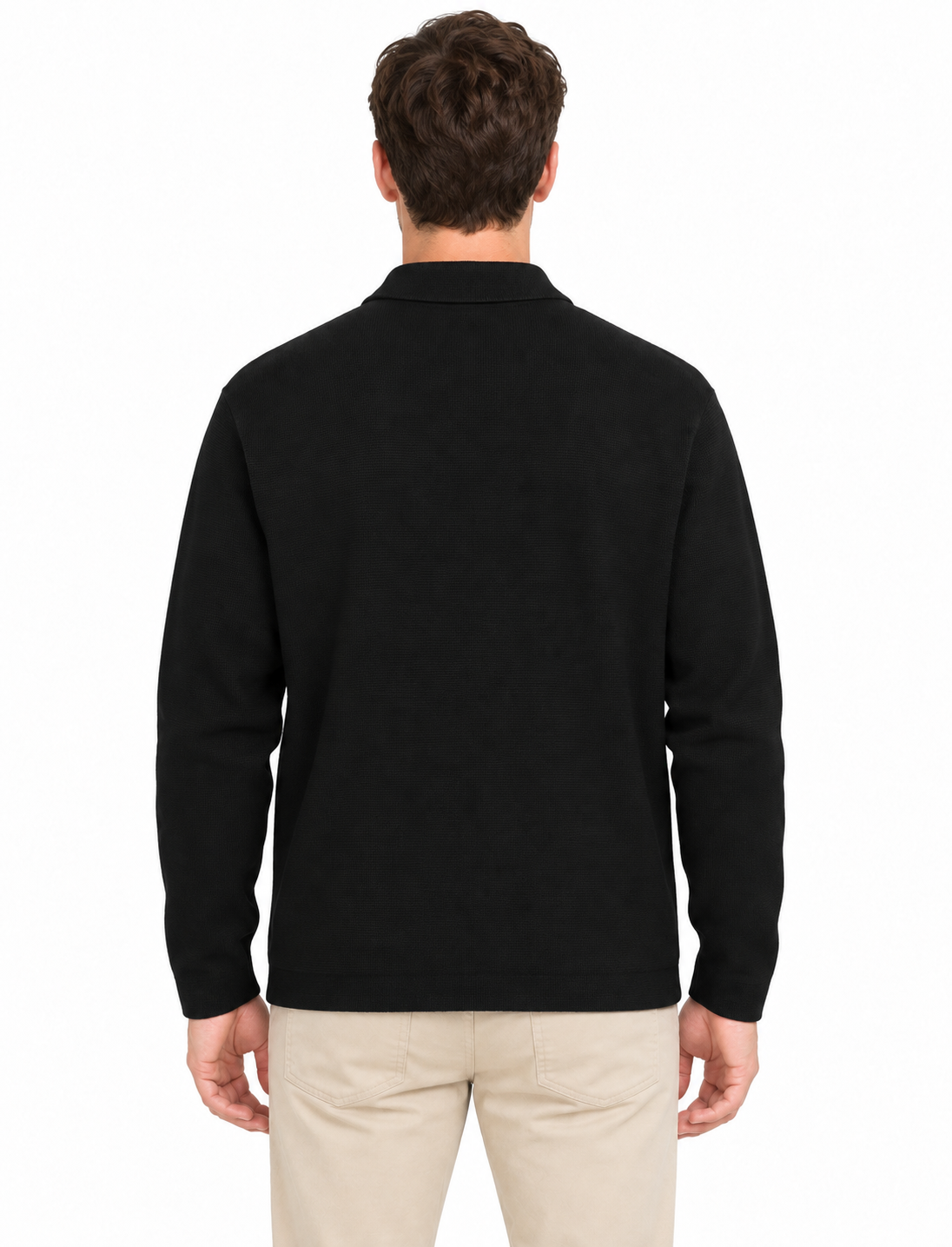 SLMMIKE LIGHT POLO CARDIGAN NOOS