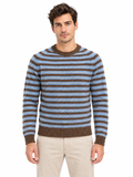 MMGCarlos Stripe Crew Neck Knit