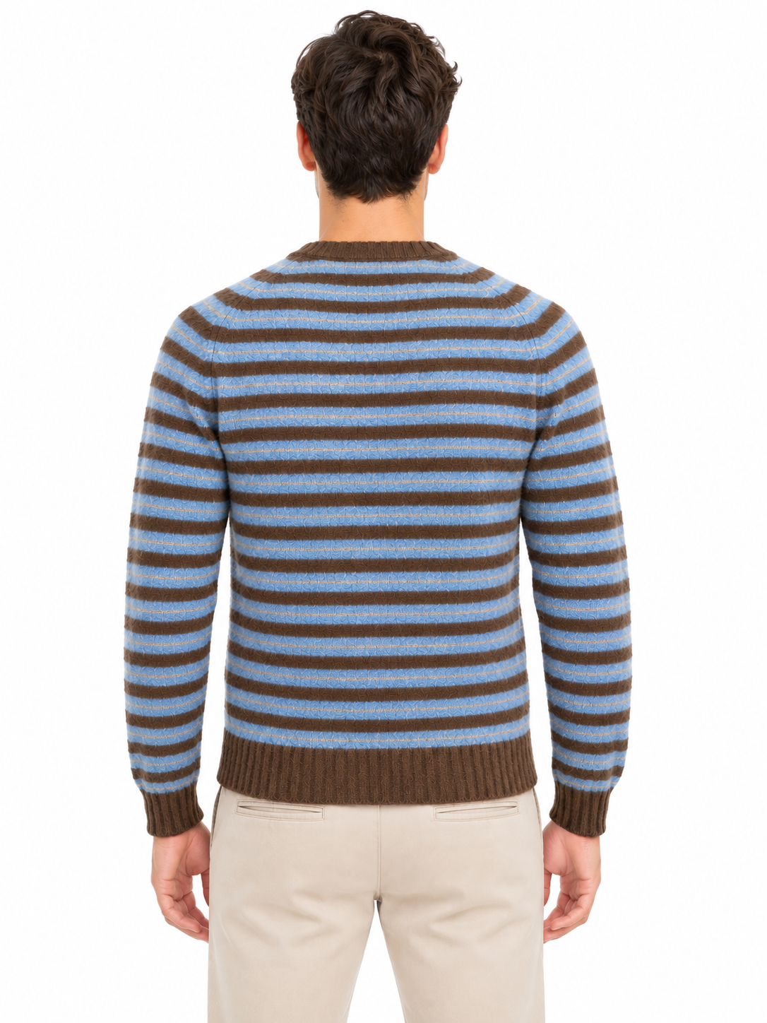 MMGCarlos Stripe Crew Neck Knit