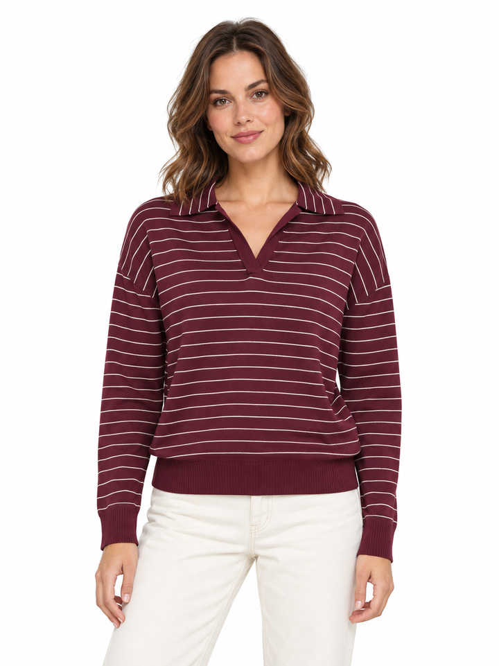 MMAliz Caliz LS Placket Knit