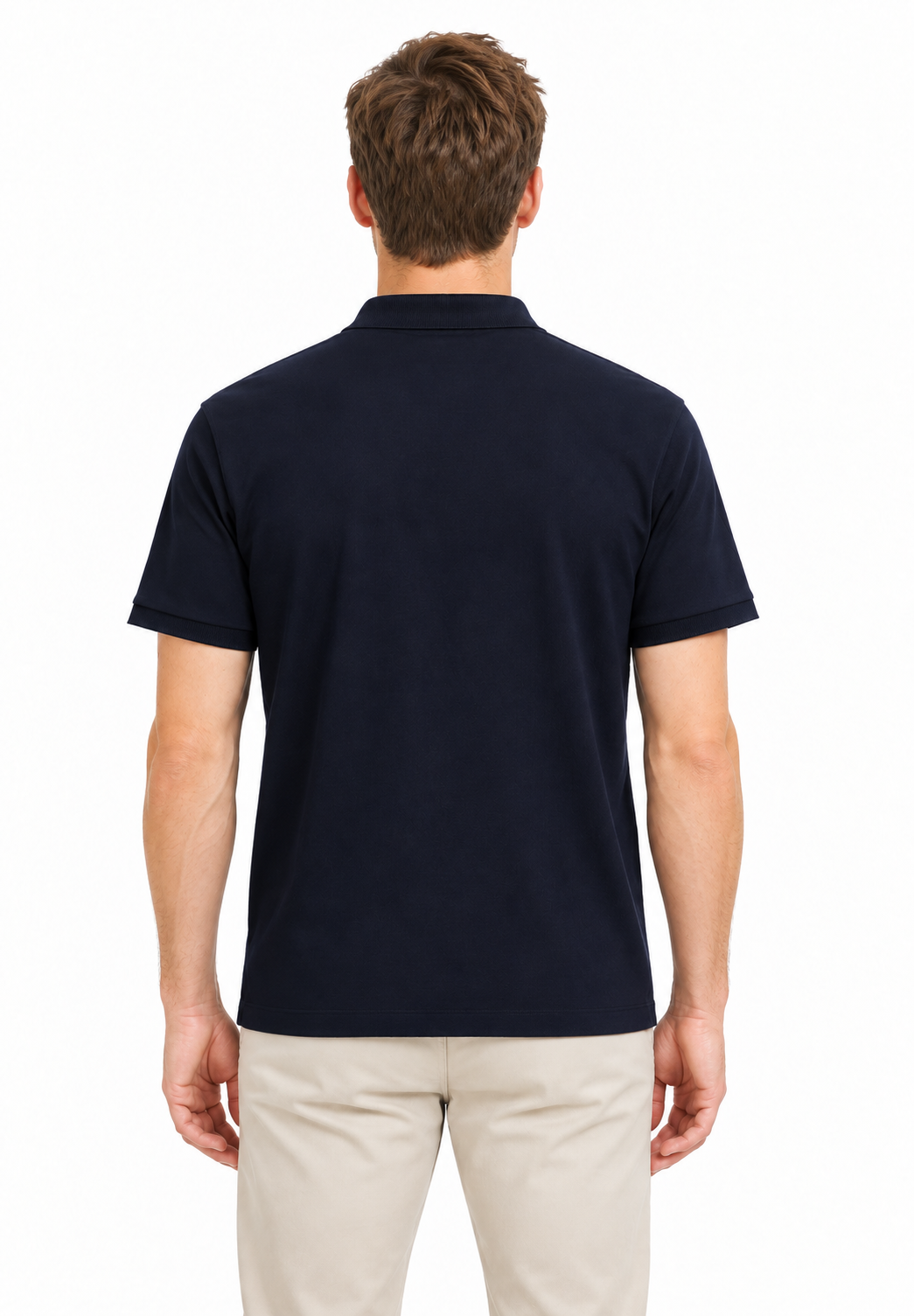 SLMFAVE ZIP SS POLO NOOS