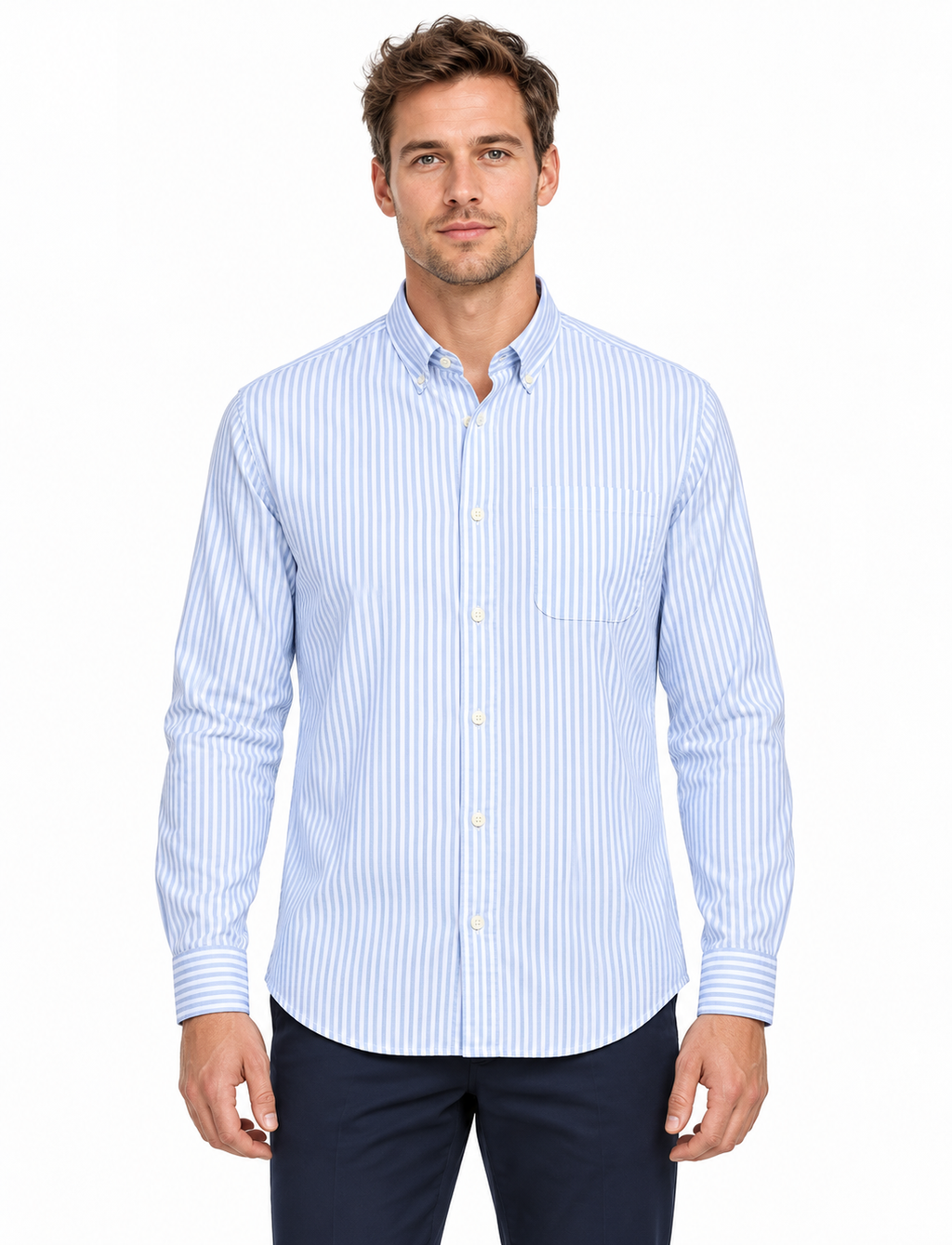 SLMCOLE-RICK OX REG LS SHIRT NOOS