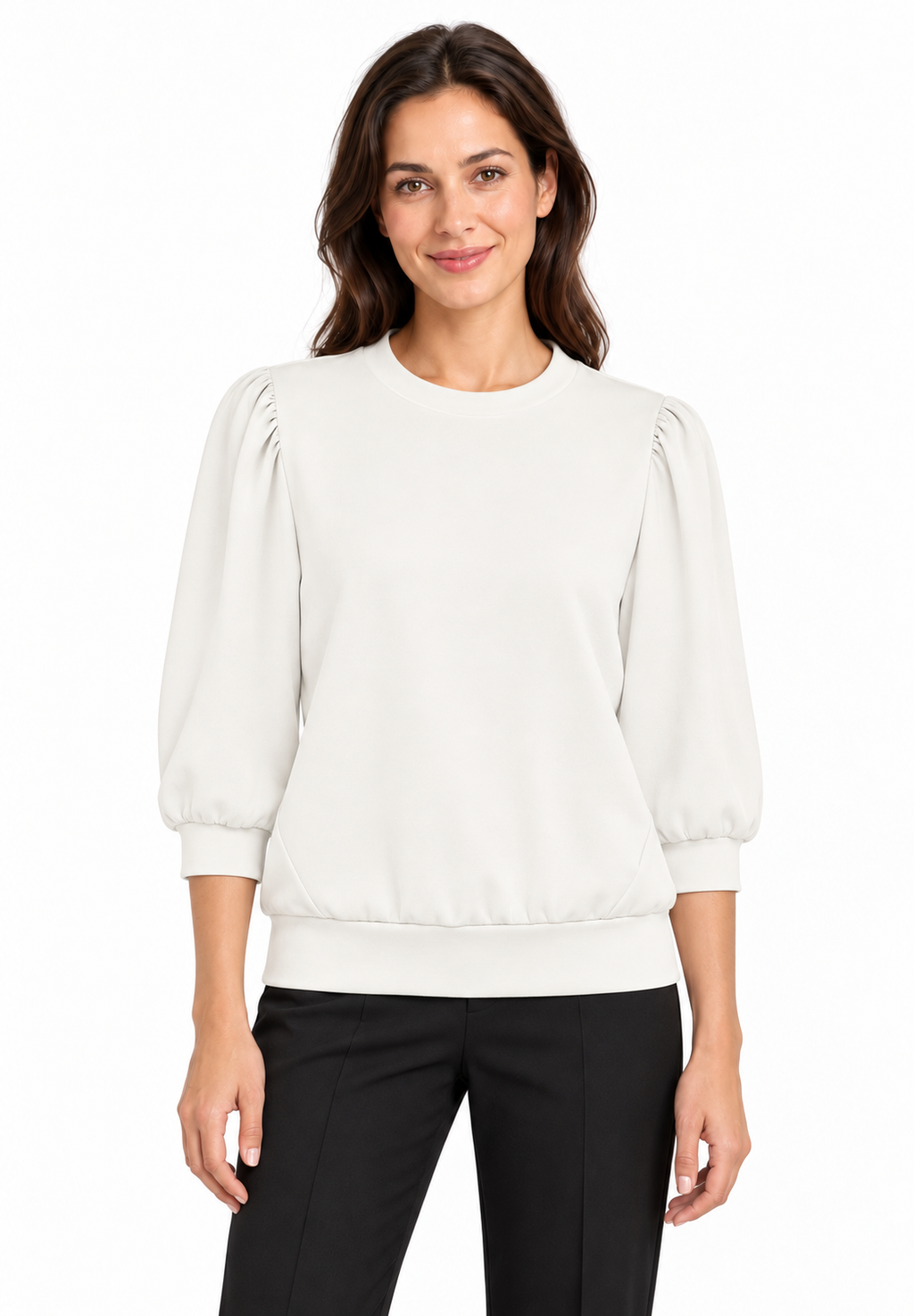 SLWTENNY 3/4 SWEAT TOP NOOS